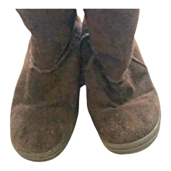 Circo Target Suede Flat Boots Girls Youth Size 5 Brown - Picture 3 of 5
